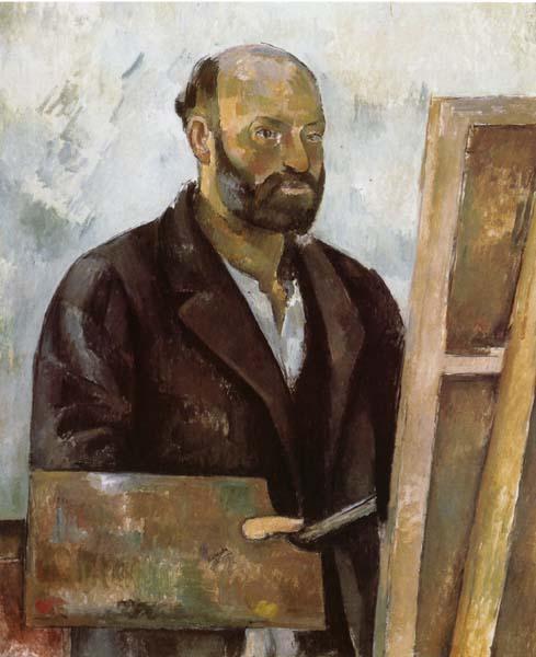 Paul Cezanne Autoportrait a la palette Sweden oil painting art